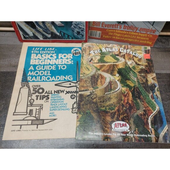 Model Railroader Magazine And Instructions Lot Of 9 - Picture 3 of 9
